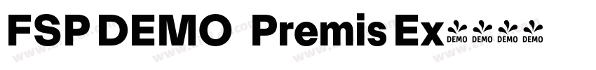FSP DEMO   Premis Ex字体转换